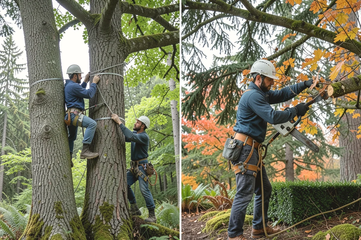 Shrub pruning in Mercer Island, King County, WA - Assess plant condition and objectives