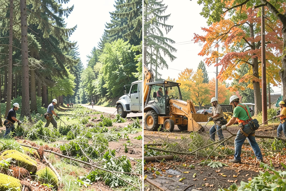 Shrub pruning in Mill Creek, Snohomish County, WA - Assess plant condition and objectives