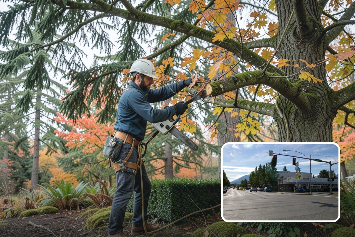 Shrub pruning in North Bend, King County, WA - Maintains shape, health, and appearance