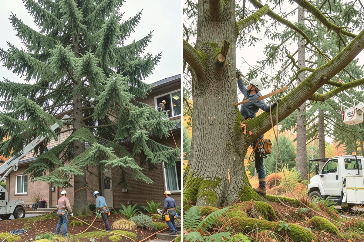 Shrub pruning in Orting, Pierce County, WA - Assess plant condition and objectives