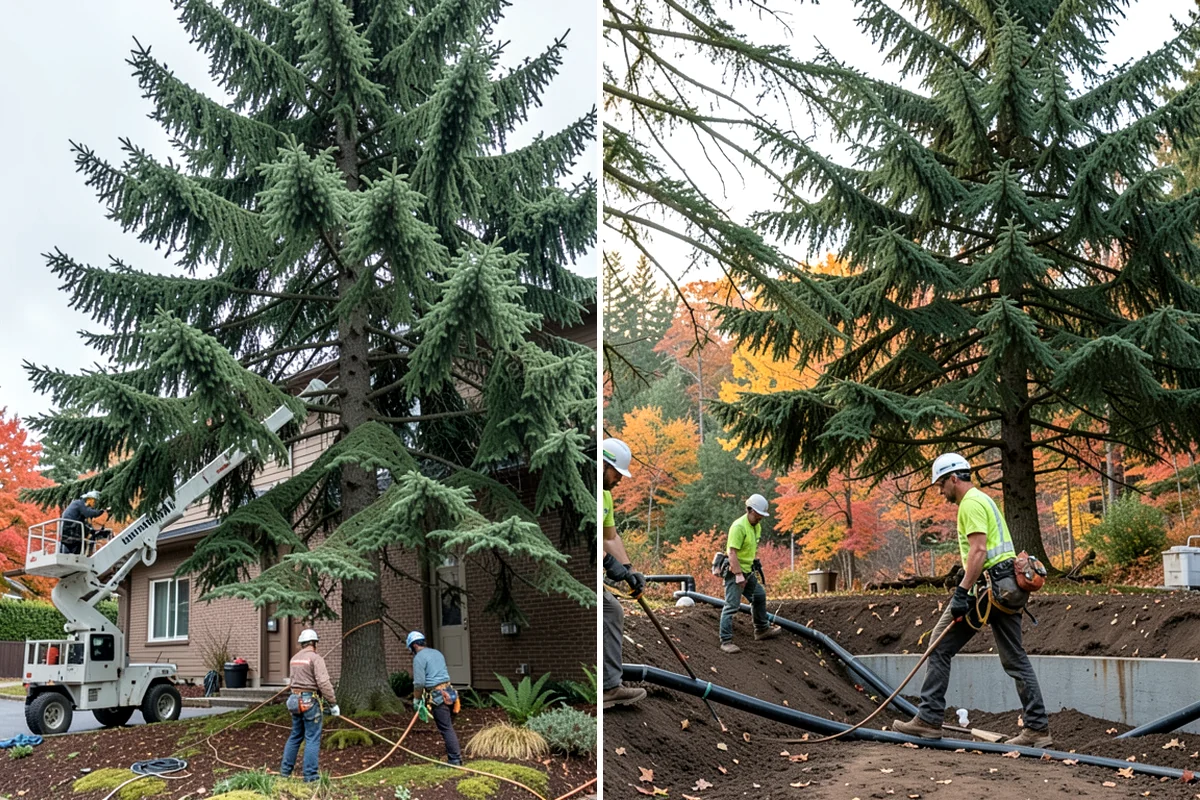 Shrub pruning in SeaTac, King County, WA - Assess plant condition and objectives