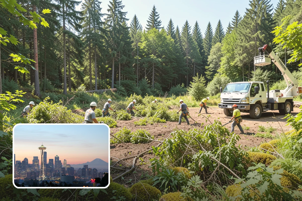 Shrub pruning in Seattle, King County, WA - Maintains shape, health, and appearance