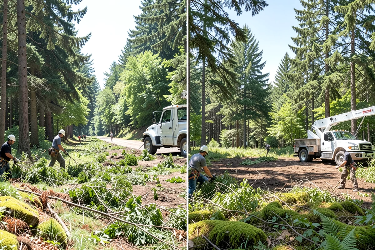 Shrub pruning in Shoreline, King County, WA - Assess plant condition and objectives