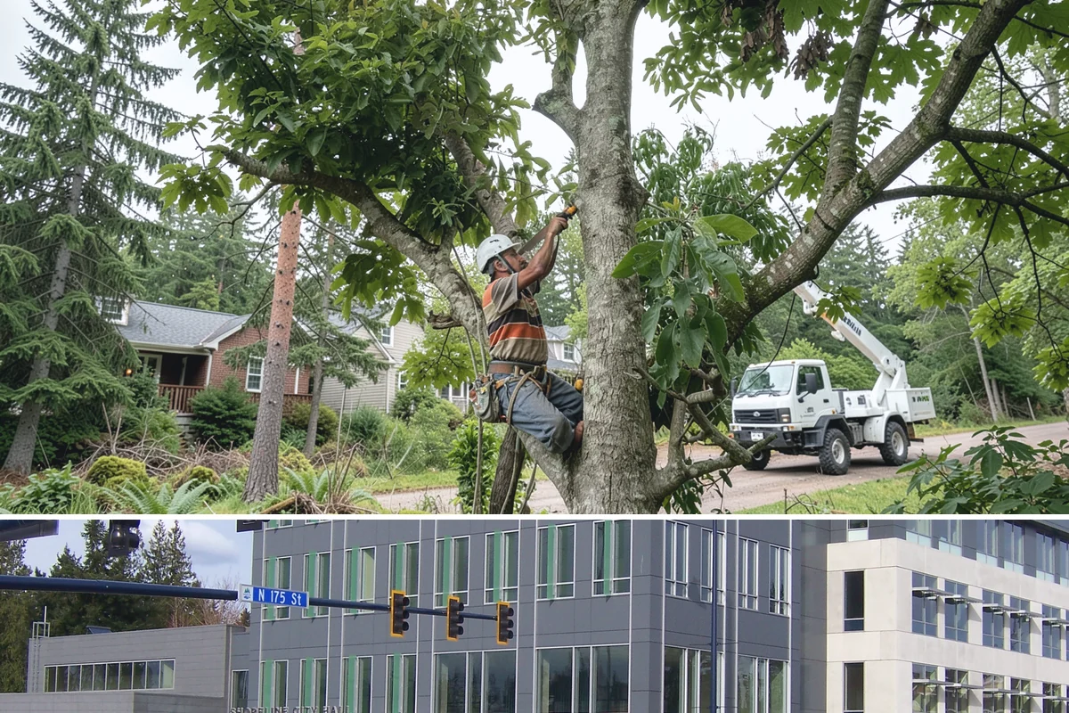 Shrub pruning in Shoreline, King County, WA - Pruning should generally occur during dormancy to maintain flowering cycles for spring bloomers or immediately after blooming for...
