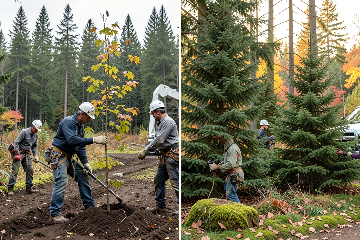 Shrub pruning in Snoqualmie, King County, WA - Assess plant condition and objectives