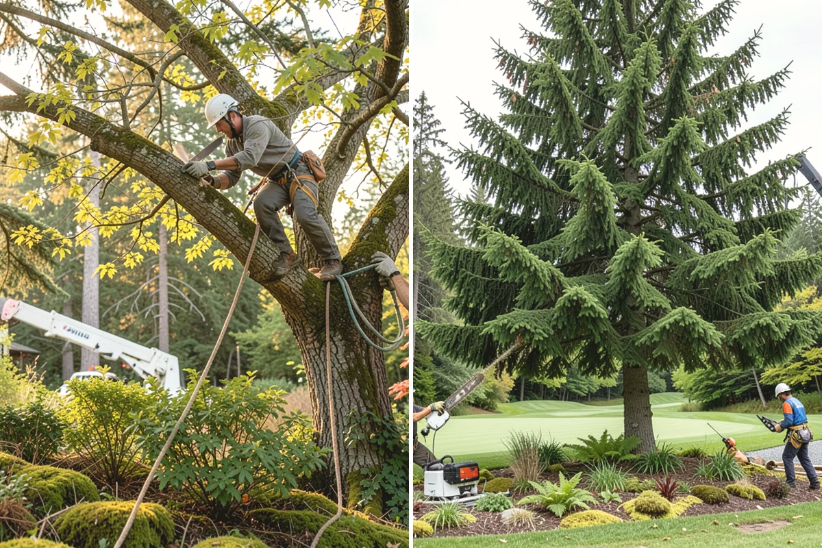 Shrub pruning in Steilacoom, Pierce County, WA - Assess plant condition and objectives