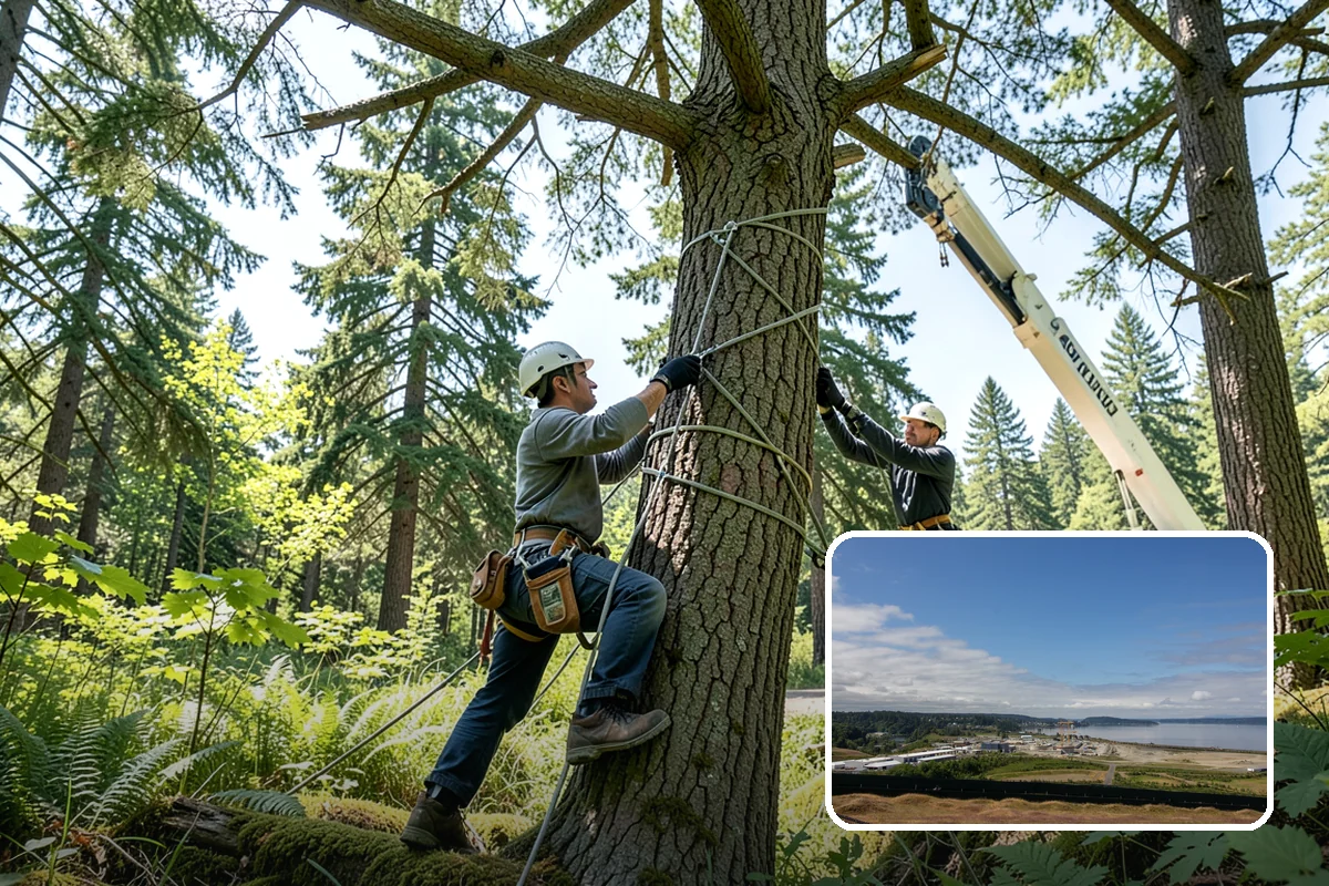 Shrub pruning in University Place, Pierce County, WA - Maintains shape, health, and appearance