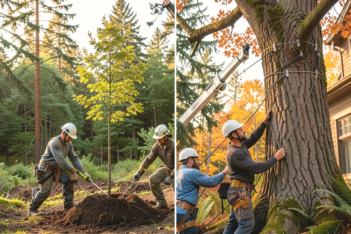 Shrub pruning in Yarrow Point, King County, WA - Assess plant condition and objectives