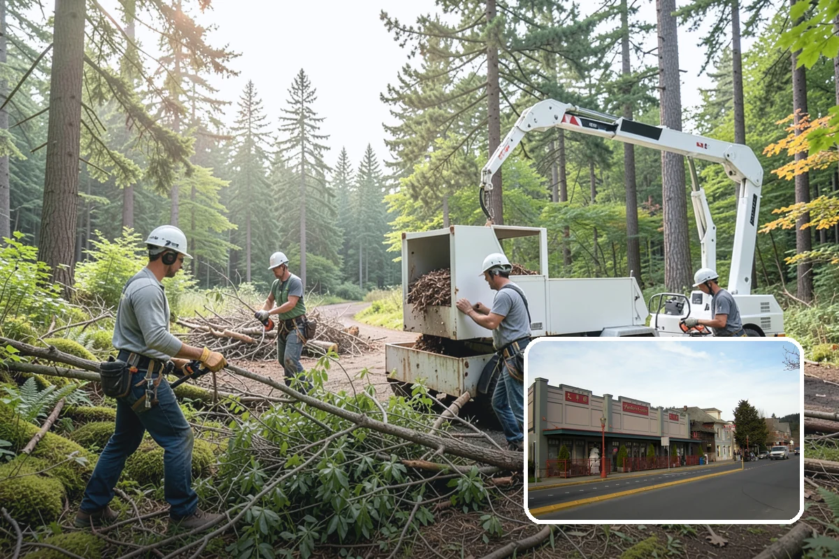 Sidewalk clearance pruning in Issaquah, King County, WA - Improves tree structure, health, and appearance