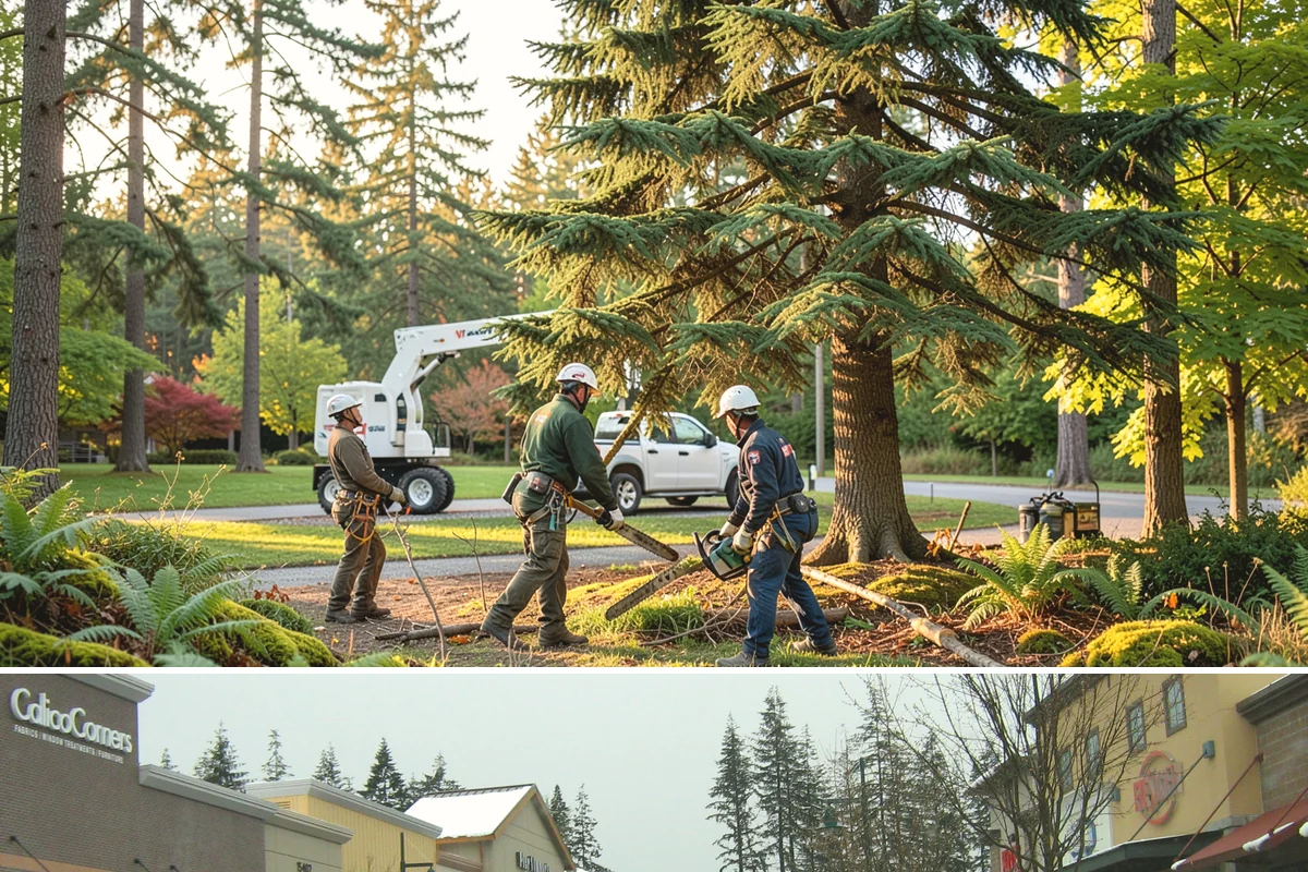 Sidewalk clearance pruning in Mill Creek, Snohomish County, WA - Work follows recognized arboricultural standards matched to specific site conditions but should avoid dormant seasons that may...