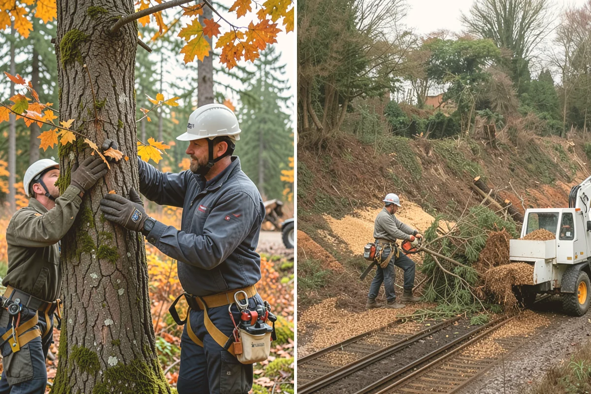 Sidewalk clearance pruning in Snohomish, Snohomish County, WA - Assess canopy condition and pruning objectives