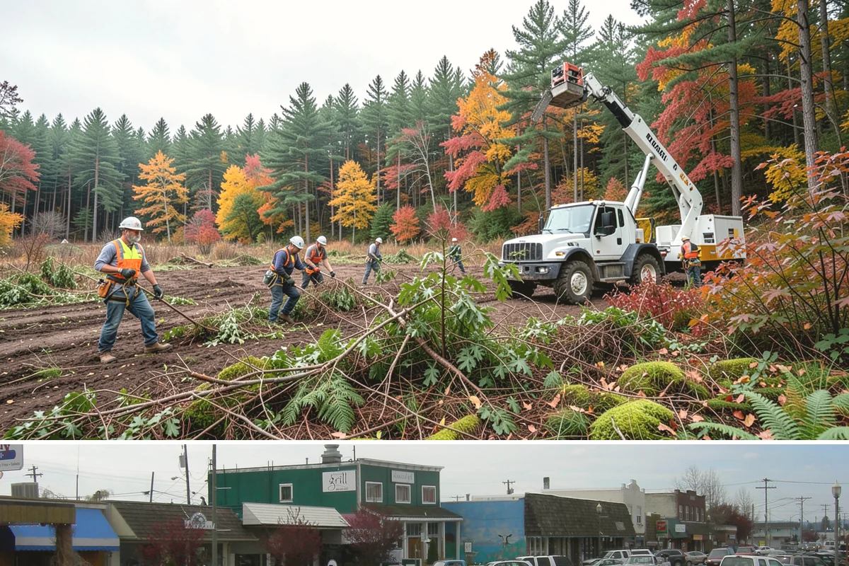 Sidewalk clearance pruning in Stanwood, Snohomish County, WA - Work follows recognized arboricultural standards matched to specific site conditions but should avoid dormant seasons that may...