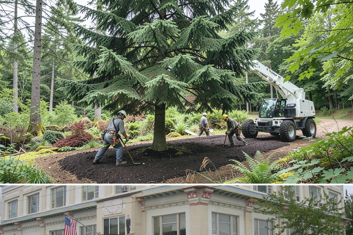 Site Preparation Clearing in Anacortes, Skagit County, WA - Work can be performed year-round in the Puget Sound climate but may require special equipment for winter snow or mud
