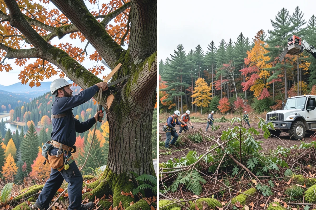 Site Preparation Clearing in Auburn, King County, WA - Assess the site and mark features to protect