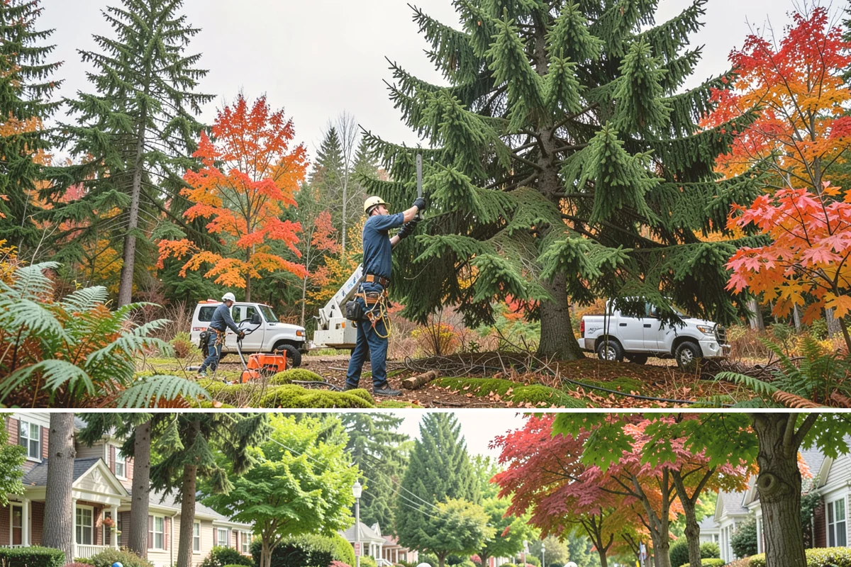 Site Preparation Clearing in Beaux Arts Village, King County, WA - Work can be performed year-round in the Puget Sound climate but may require special equipment for winter snow or mud