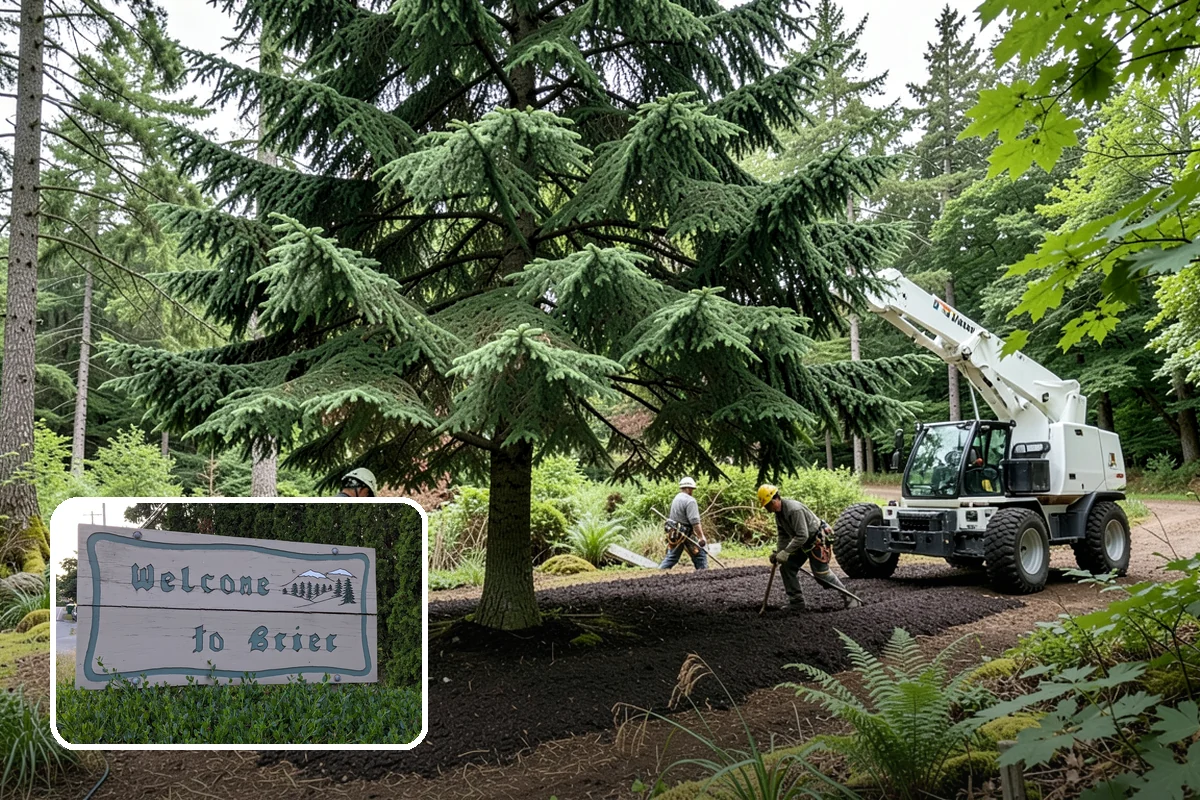 Site Preparation Clearing in Brier, Snohomish County, WA - Improves access and usability of a site