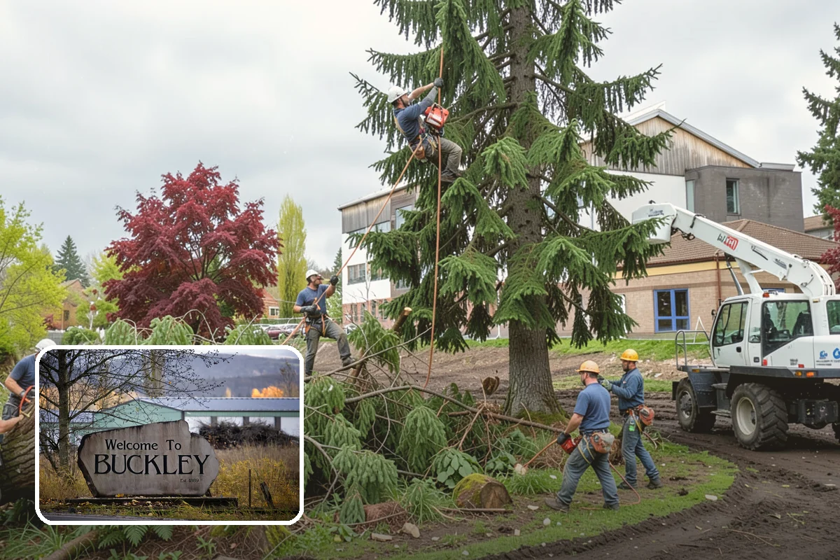 Site Preparation Clearing in Buckley, Pierce County, WA - Improves access and usability of a site