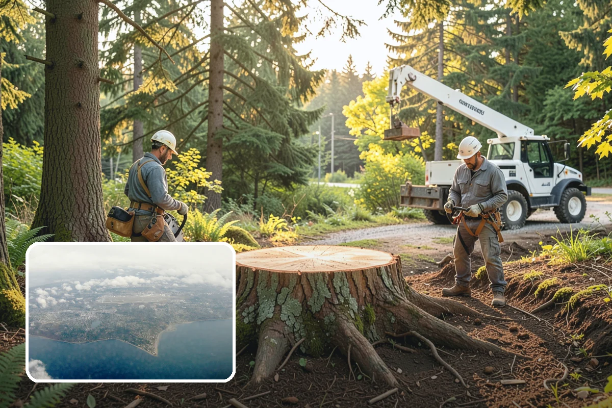 Site Preparation Clearing in Burien, King County, WA - Improves access and usability of a site