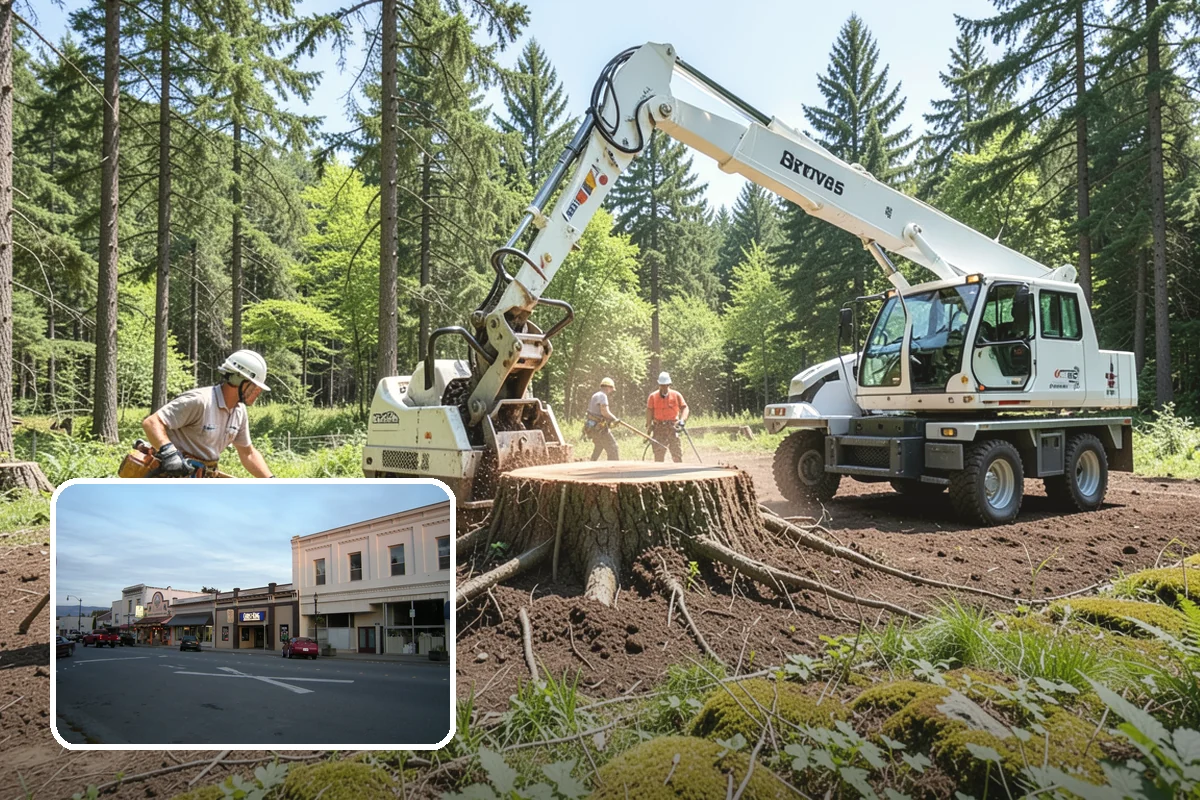 Site Preparation Clearing in Burlington, Skagit County, WA - Improves access and usability of a site