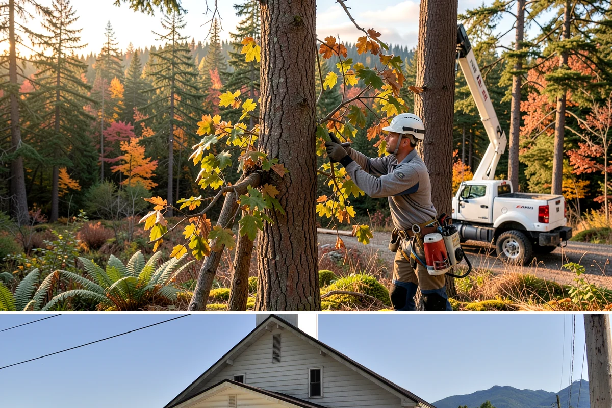 Site Preparation Clearing in Concrete, Skagit County, WA - Work can be performed year-round in the Puget Sound climate but may require special equipment for winter snow or mud