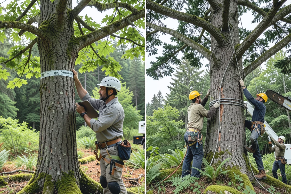 Site Preparation Clearing in Darrington, Snohomish County, WA - Assess the site and mark features to protect