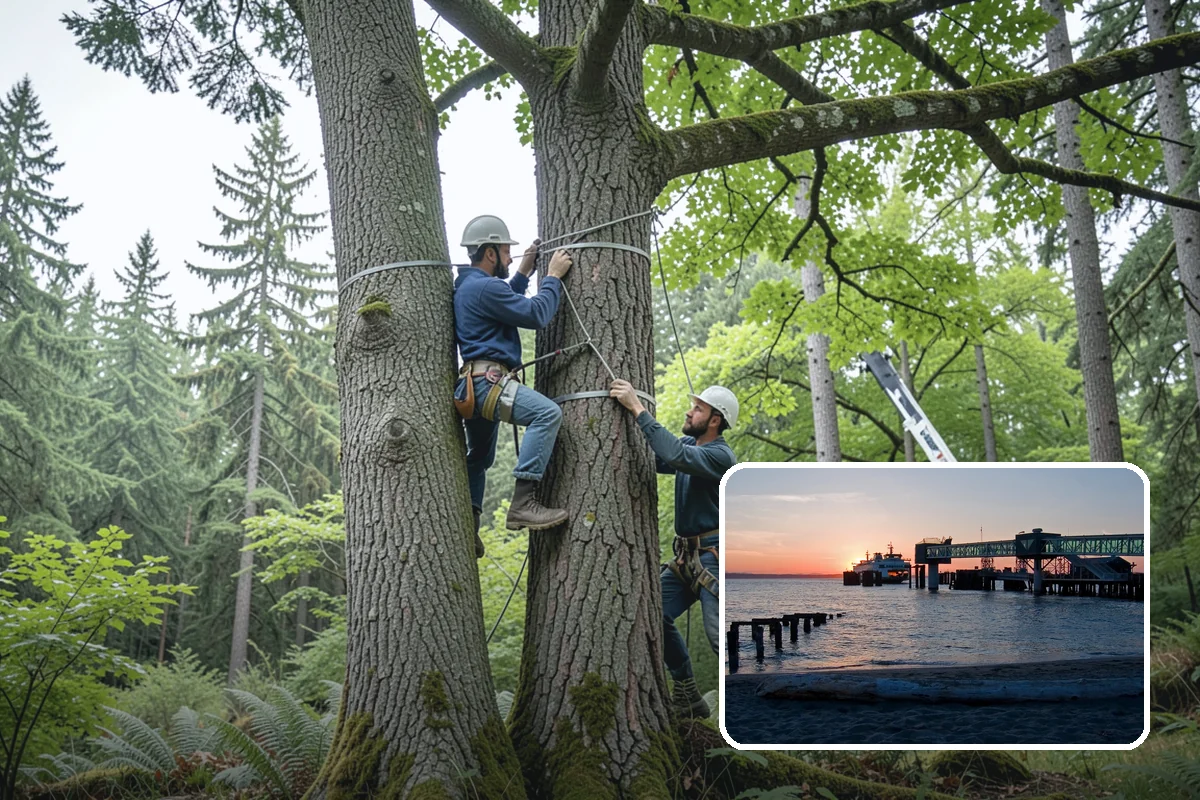Site Preparation Clearing in Edmonds, Snohomish County, WA - Improves access and usability of a site