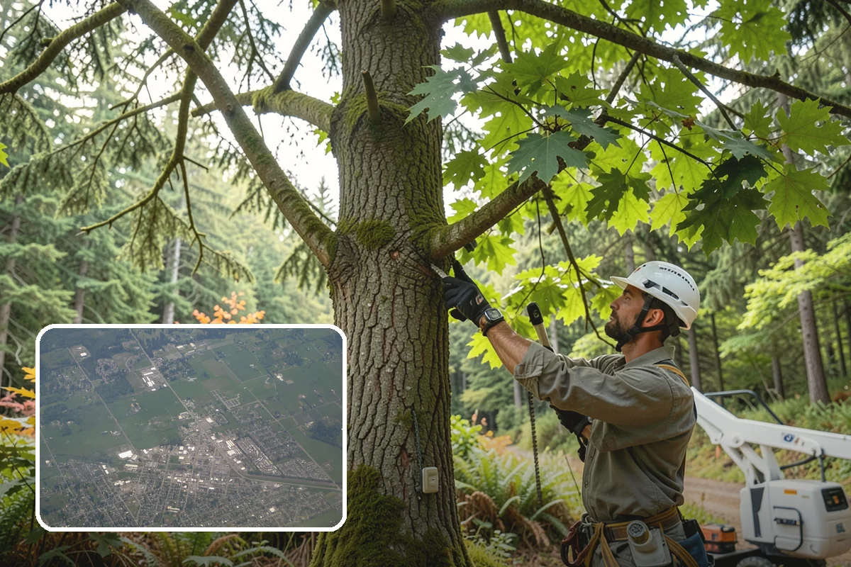 Site Preparation Clearing in Enumclaw, King County, WA - Improves access and usability of a site