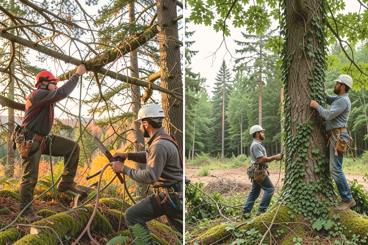 Site Preparation Clearing in Fife, Pierce County, WA - Assess the site and mark features to protect