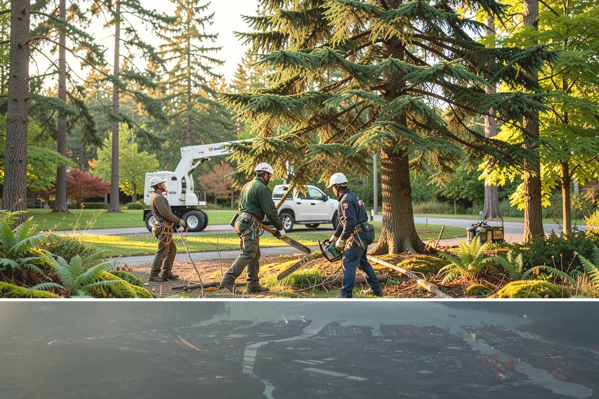 Site Preparation Clearing in Fife, Pierce County, WA - Work can be performed year-round in the Puget Sound climate but may require special equipment for winter snow or mud