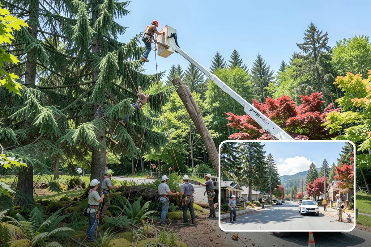 Site Preparation Clearing in Hunts Point, King County, WA - Improves access and usability of a site
