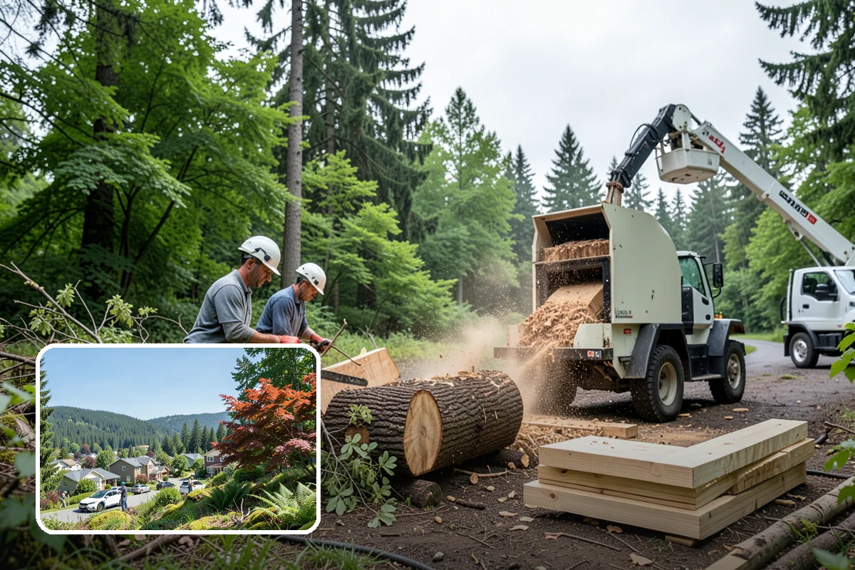 Site Preparation Clearing in Index, Snohomish County, WA - Improves access and usability of a site