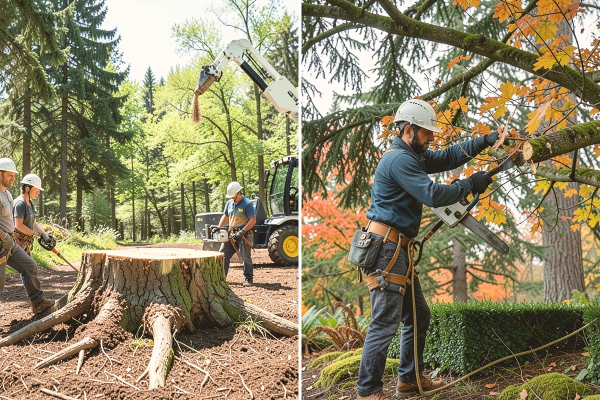 Site Preparation Clearing in Index, Snohomish County, WA - Assess the site and mark features to protect