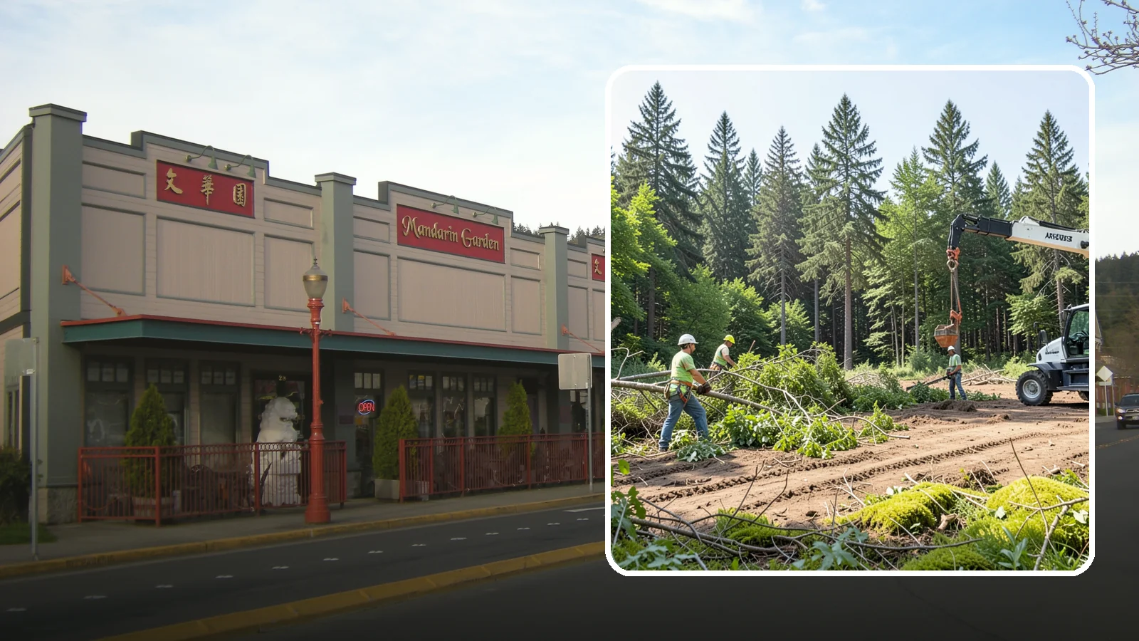 Site Preparation Clearing in Issaquah, King County, WA - The clearing of vegetation to prepare a site for its intended use.