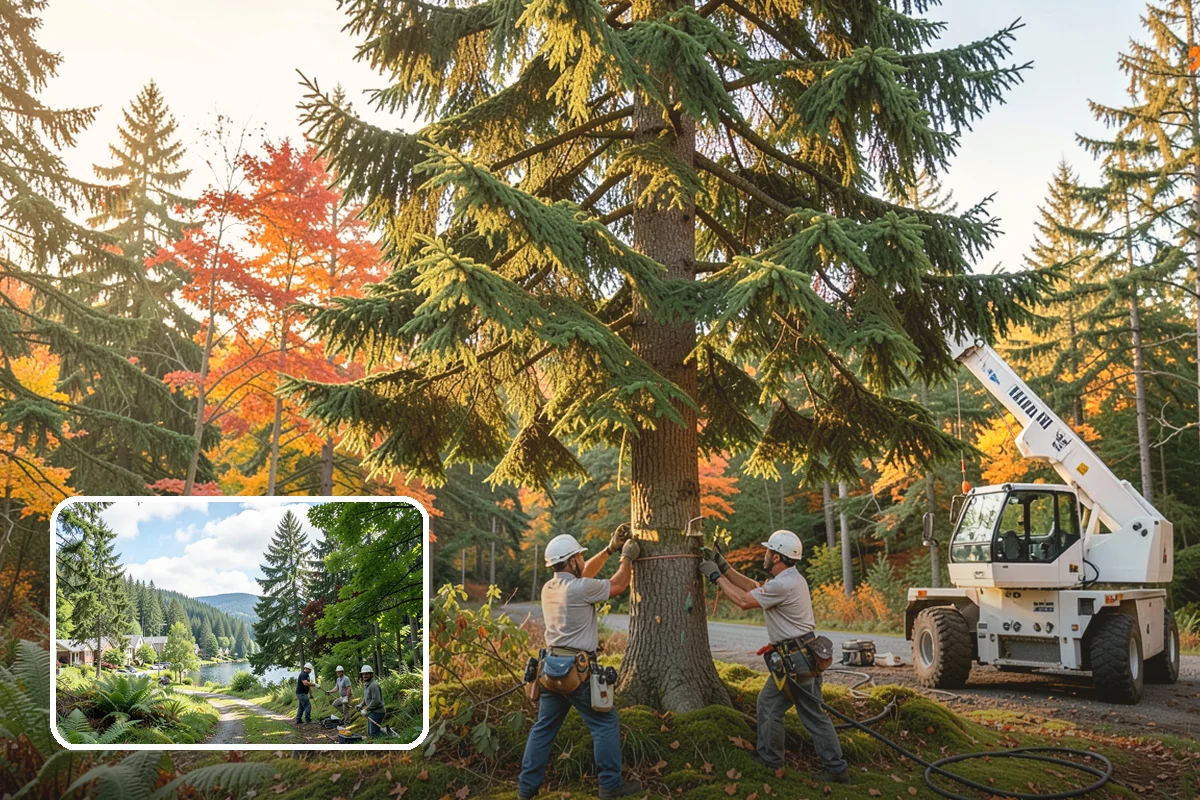 Site Preparation Clearing in Lake Forest Park, King County, WA - Improves access and usability of a site