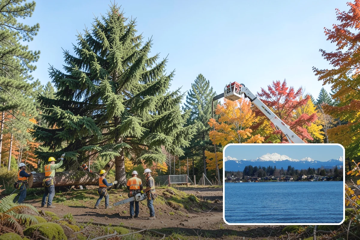 Site Preparation Clearing in Lake Stevens, Snohomish County, WA - Improves access and usability of a site