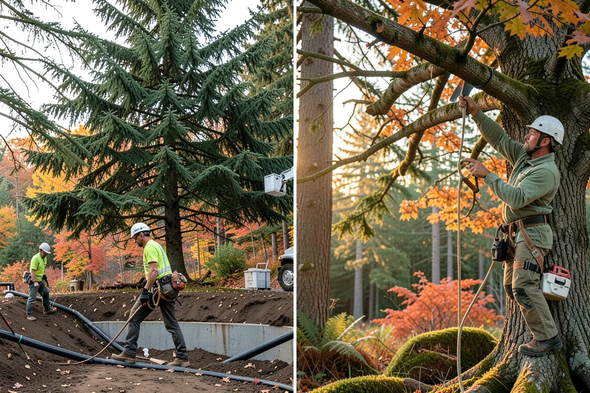 Site Preparation Clearing in Lakewood, Pierce County, WA - Assess the site and mark features to protect