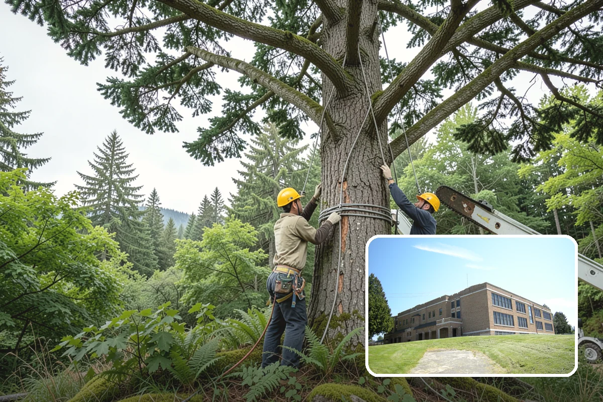 Site Preparation Clearing in Maple Valley, King County, WA - Improves access and usability of a site