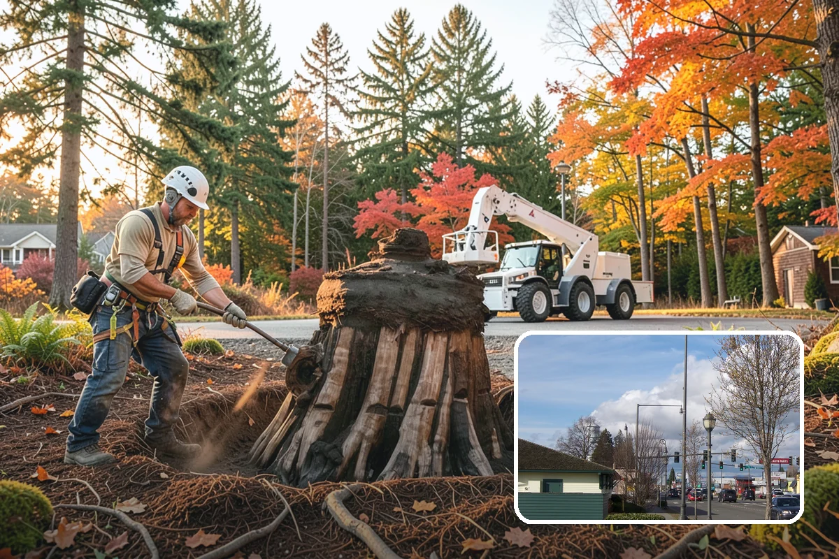 Site Preparation Clearing in Marysville, Snohomish County, WA - Improves access and usability of a site