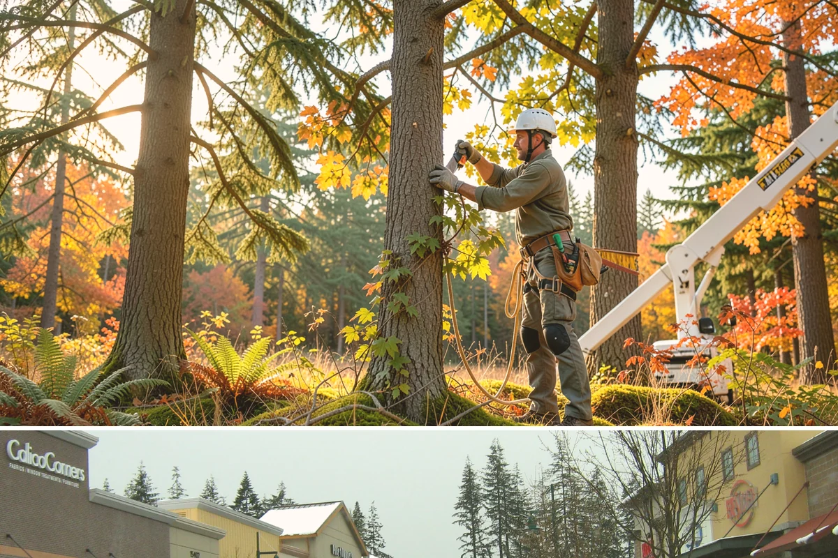 Site Preparation Clearing in Mill Creek, Snohomish County, WA - Work can be performed year-round in the Puget Sound climate but may require special equipment for winter snow or mud