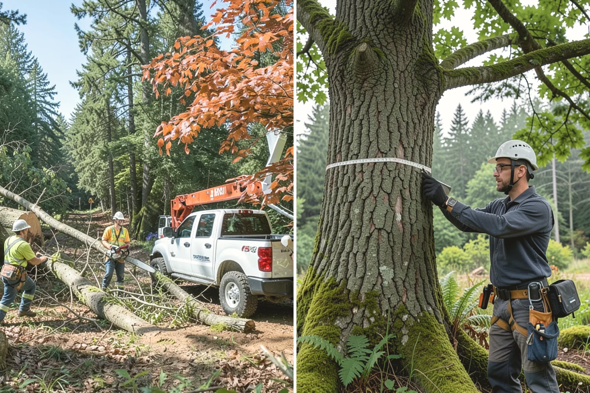Site Preparation Clearing in Mountlake Terrace, Snohomish County, WA - Assess the site and mark features to protect
