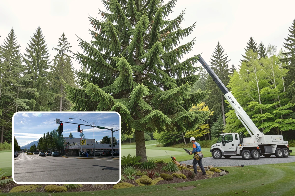 Site Preparation Clearing in North Bend, King County, WA - Improves access and usability of a site