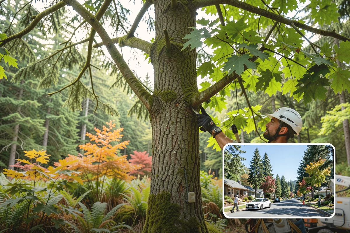 Site Preparation Clearing in Orting, Pierce County, WA - Improves access and usability of a site