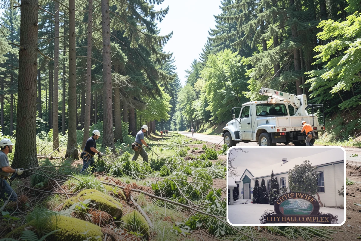 Site Preparation Clearing in Pacific, King County, WA - Improves access and usability of a site