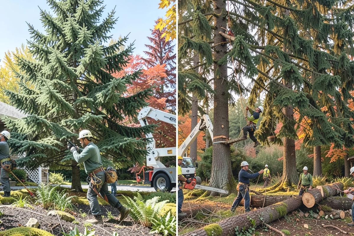 Site Preparation Clearing in Renton, King County, WA - Assess the site and mark features to protect