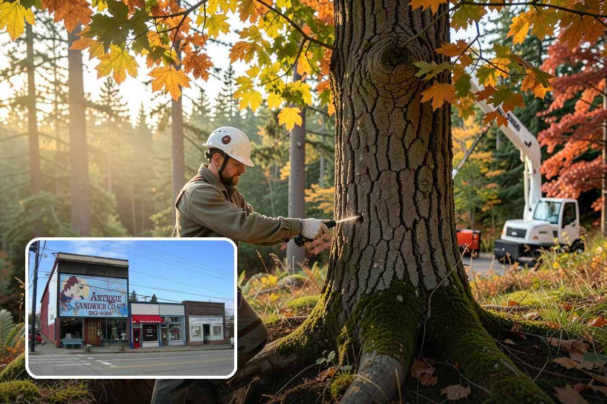 Site Preparation Clearing in Ruston, Pierce County, WA - Improves access and usability of a site