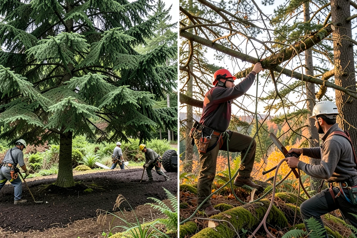 Site Preparation Clearing in SeaTac, King County, WA - Assess the site and mark features to protect
