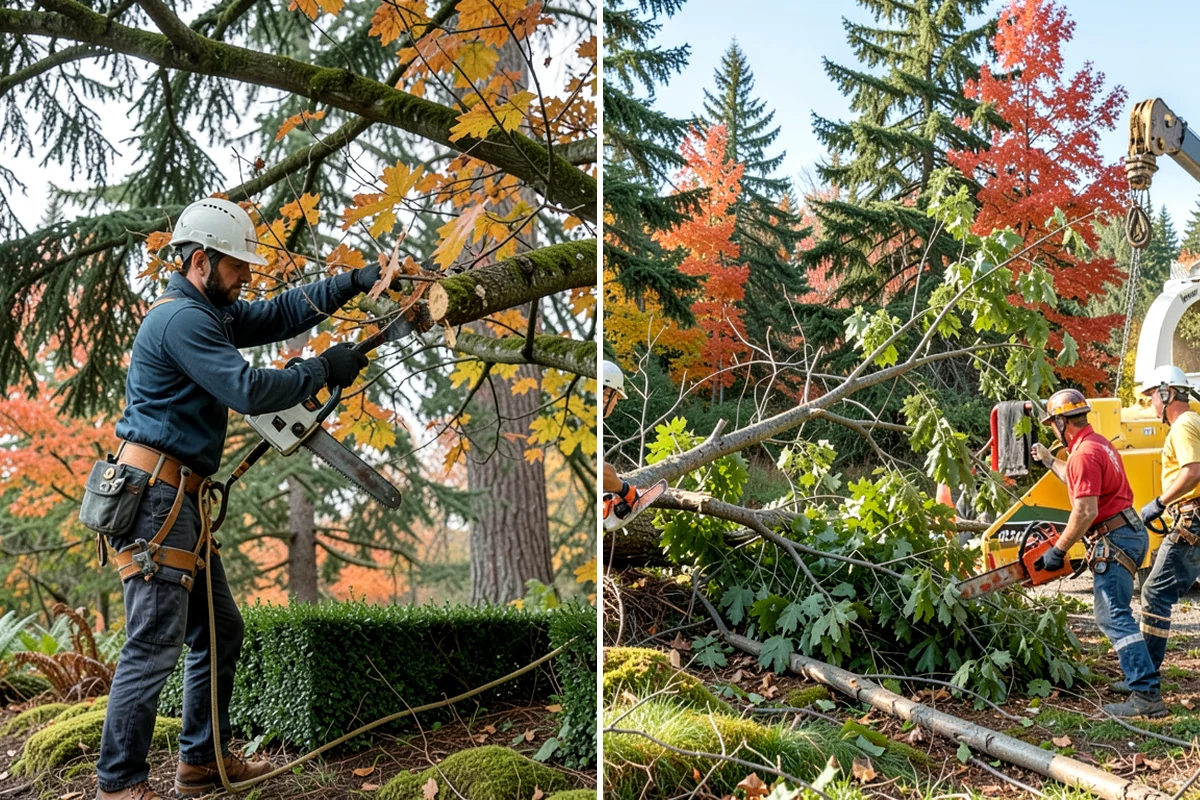 Site Preparation Clearing in Seattle, King County, WA - Assess the site and mark features to protect
