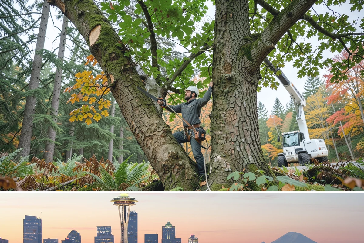Site Preparation Clearing in Seattle, King County, WA - Work can be performed year-round in the Puget Sound climate but may require special equipment for winter snow or mud
