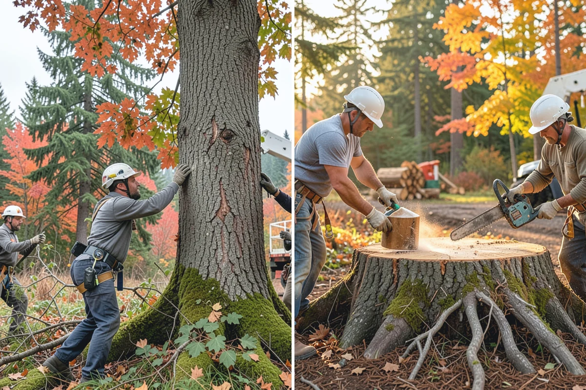 Site Preparation Clearing in Skykomish, King County, WA - Assess the site and mark features to protect
