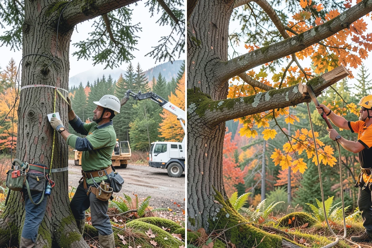 Site Preparation Clearing in South Prairie, Pierce County, WA - Assess the site and mark features to protect